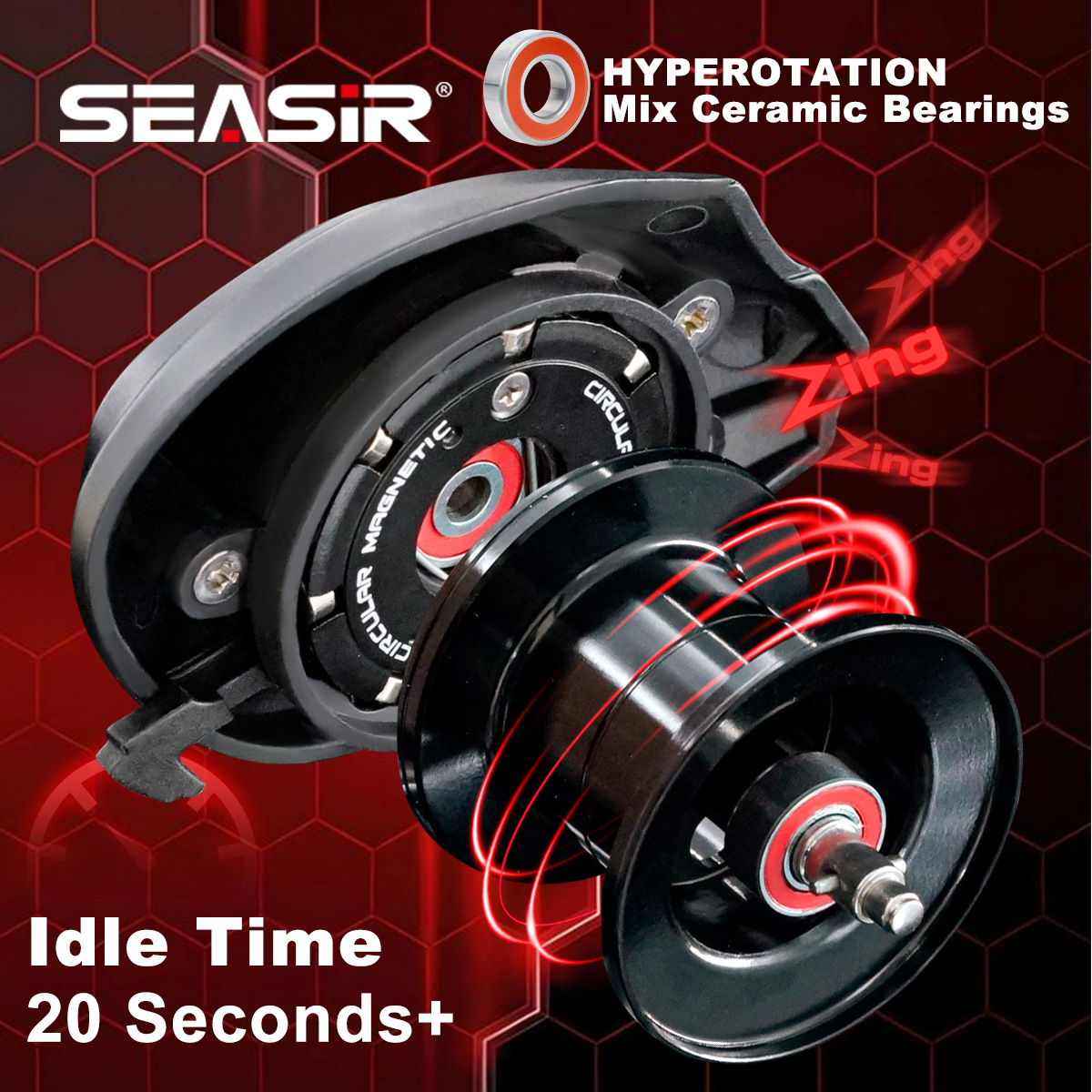 SEASIR CAST-X3 Baitcasting Ree - Abu Garcia Reel Max ulasan dan harga