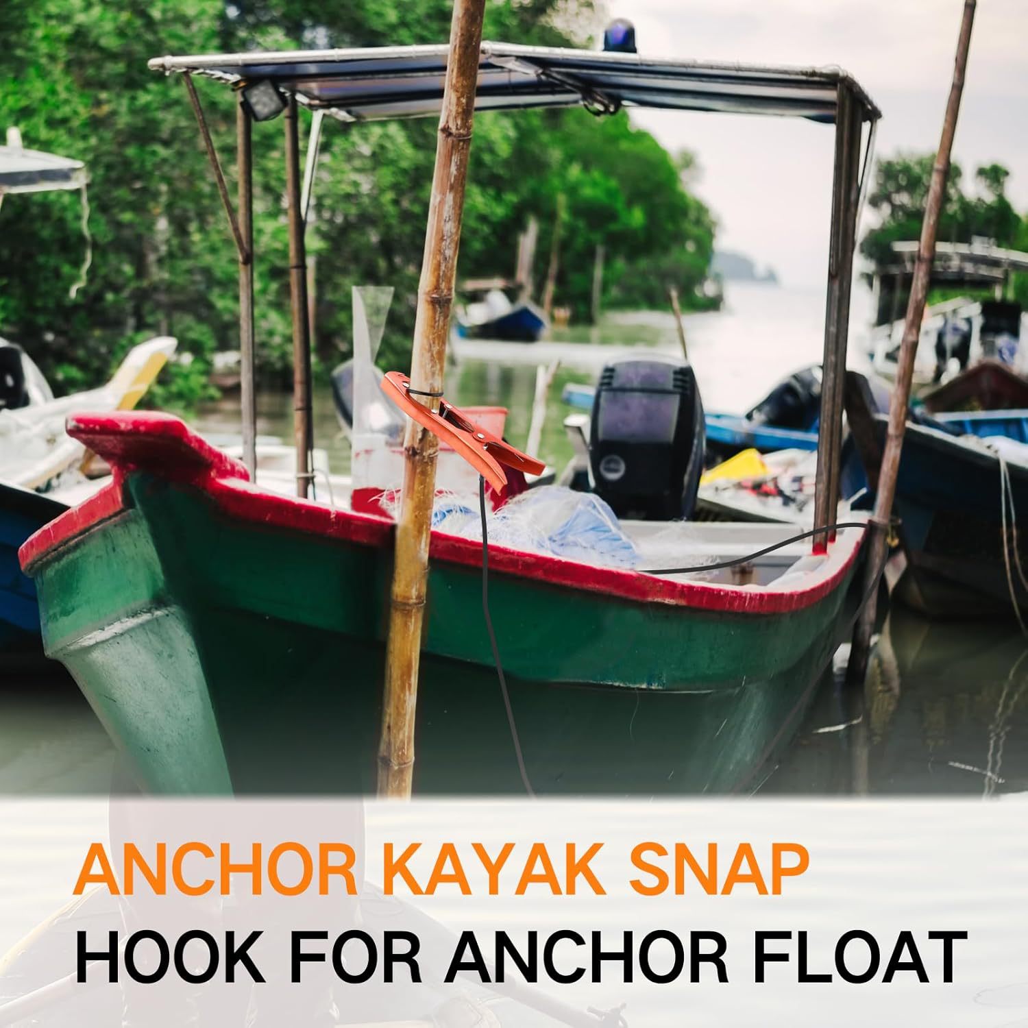 1Pc Kayak Anchor Grip with 16. - Fishing Boat Anchor ulasan dan harga