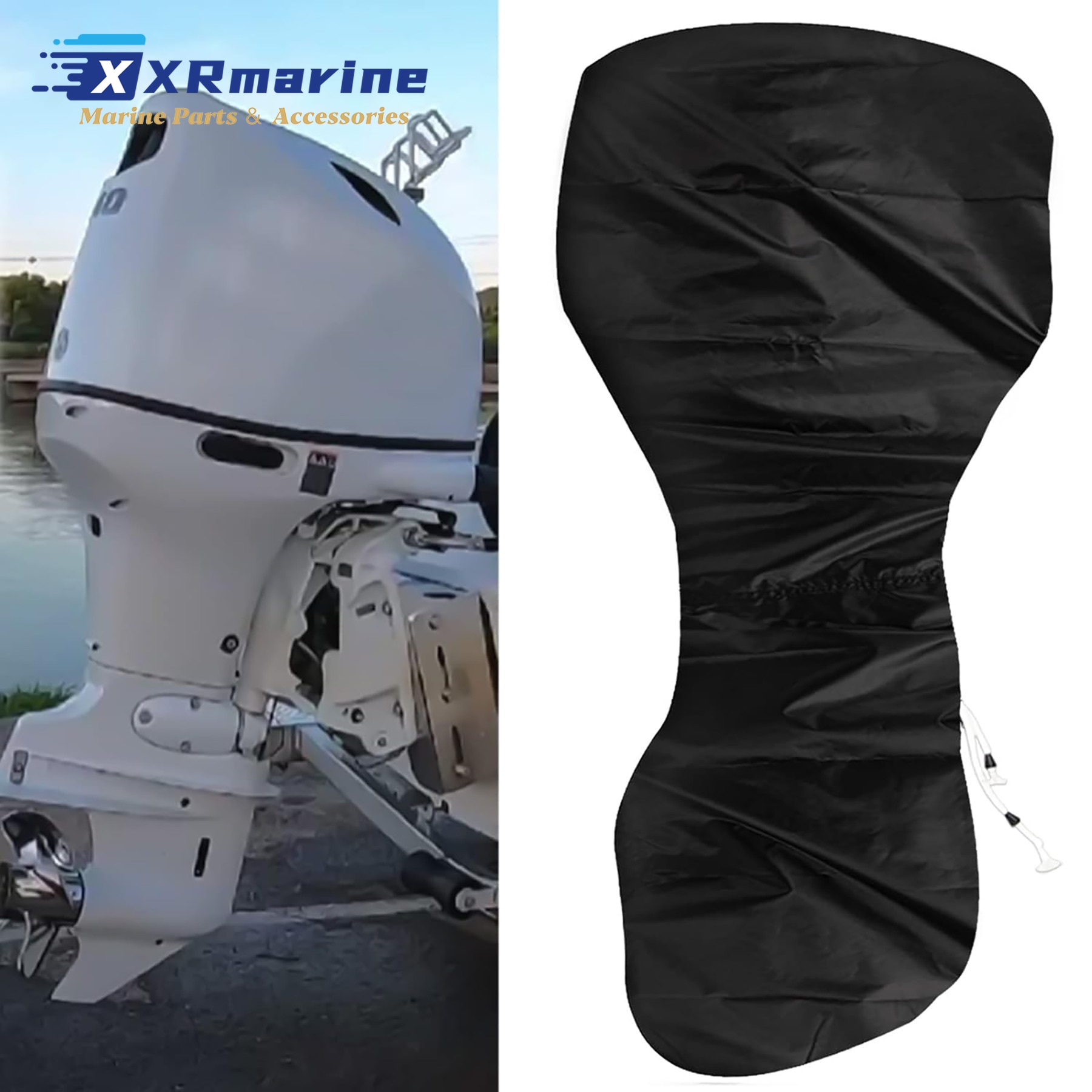 Outboard Motor Cover Fits for  - Fishing Boat Cover ulasan dan harga