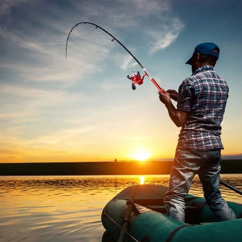 Telescopic Mini Fishing Rod Ca - Penn Reel Fierce ulasan dan harga